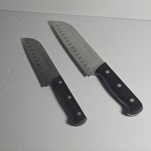 J.A Henckels Fine Edge Pro 7" 31428-180 & 5.5” 31428-140 Santoku Knives
